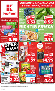 Kaufland Prospekt - Angebote ab 09.04.