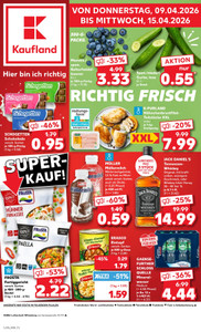 Kaufland Prospekt - Angebote ab 09.04.