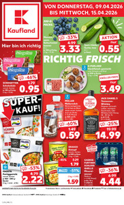 Kaufland Prospekt - Angebote ab 09.04.