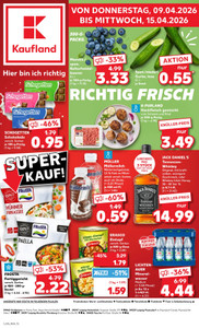 Kaufland Prospekt - Angebote ab 09.04.