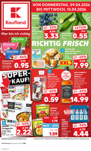 Kaufland Prospekt - Angebote ab 09.04.