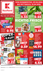 Kaufland Prospekt - Angebote ab 09.04.