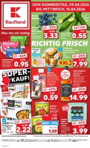 Kaufland Prospekt - Angebote ab 09.04. - Seite 1