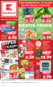 Kaufland Prospekt - Angebote ab 09.04.