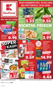 Kaufland Prospekt - Angebote ab 09.04.