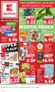 Kaufland Prospekt - Angebote ab 09.04. - Seite 1