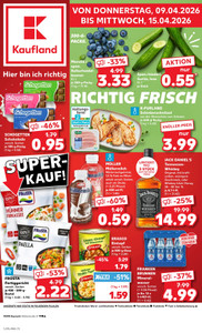 Kaufland Prospekt - Angebote ab 09.04.