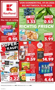 Kaufland Prospekt - Angebote ab 09.04.