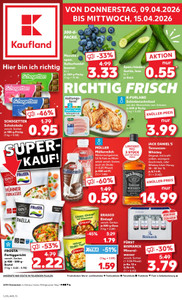 Kaufland Prospekt - Angebote ab 09.04.