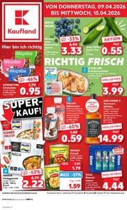 Kaufland Prospekt - Angebote ab 09.04.