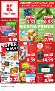 Kaufland Prospekt - Angebote ab 09.04.