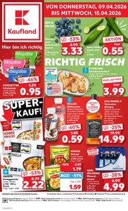 Kaufland Prospekt - Angebote ab 09.04.
