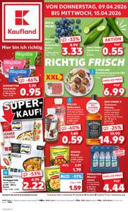 Kaufland Prospekt - Angebote ab 09.04.
