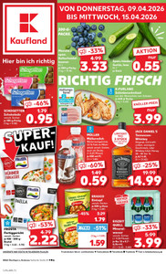 Kaufland Prospekt - Angebote ab 09.04.