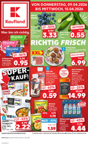 Kaufland Prospekt - Angebote ab 09.04.