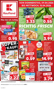 Kaufland Prospekt - Angebote ab 09.04.