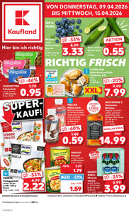 Kaufland Prospekt - Angebote ab 09.04.