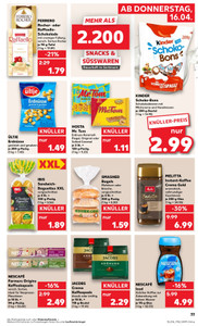Kaufland Prospekt - Mo-Mi Angebote ab 13.04.