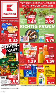 Kaufland Prospekt - Angebote ab 16.04.