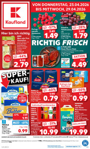 Kaufland Prospekt - Angebote ab 23.04.