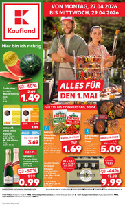Kaufland Prospekt - Angebote ab 27.04. - Seite 1