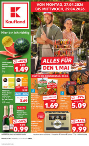 Kaufland Prospekt - Angebote ab 27.04. - Seite 1