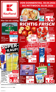 Kaufland Prospekt - Angebote ab 30.04. - Seite 1