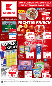 Kaufland Prospekt - Angebote ab 30.04. - Seite 1