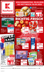Kaufland Prospekt - Angebote ab 30.04.