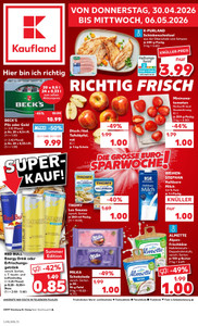 Kaufland Prospekt - Angebote ab 30.04. - Seite 1