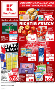 Kaufland Prospekt - Angebote ab 30.04. - Seite 1