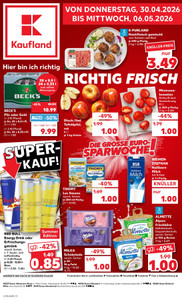 Kaufland Prospekt - Angebote ab 30.04.