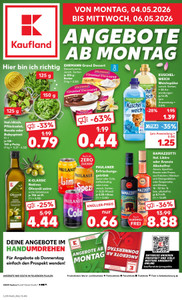 Kaufland Prospekt - Mo-Mi Angebote ab 04.05.
