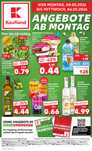 Kaufland Prospekt - Mo-Mi Angebote ab 04.05.