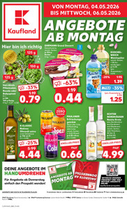 Kaufland Prospekt - Mo-Mi Angebote ab 04.05.