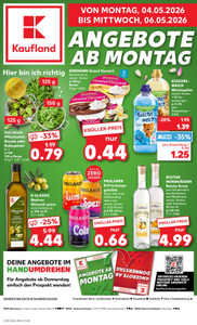 Kaufland Prospekt - Mo-Mi Angebote ab 04.05.