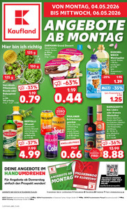 Kaufland Prospekt - Mo-Mi Angebote ab 04.05.