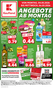 Kaufland Prospekt - Mo-Mi Angebote ab 04.05.