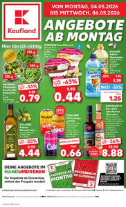 Kaufland Prospekt - Mo-Mi Angebote ab 04.05.