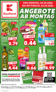 Kaufland Prospekt - Mo-Mi Angebote ab 04.05.