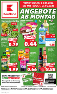 Kaufland Prospekt - Mo-Mi Angebote ab 04.05.