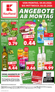 Kaufland Prospekt - Mo-Mi Angebote ab 04.05.