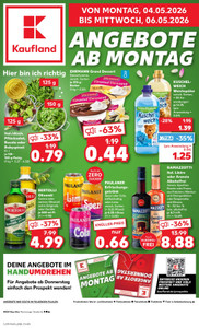 Kaufland Prospekt - Mo-Mi Angebote ab 04.05.
