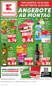 Kaufland Prospekt - Mo-Mi Angebote ab 04.05.