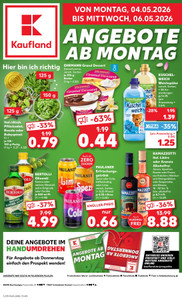 Kaufland Prospekt - Mo-Mi Angebote ab 04.05.