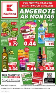 Kaufland Prospekt - Mo-Mi Angebote ab 04.05.