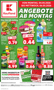 Kaufland Prospekt - Mo-Mi Angebote ab 04.05.