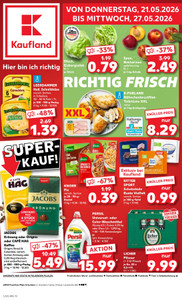 Kaufland Prospekt - Angebote ab 21.05.