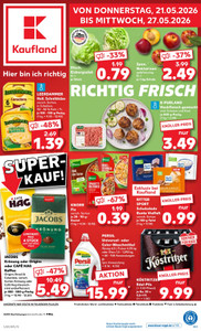 Kaufland Prospekt - Angebote ab 21.05.