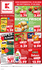 Kaufland Prospekt - Angebote ab 21.05.